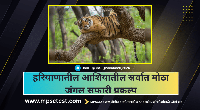 Haryana to Build Asia’s Biggest Jungle Safari