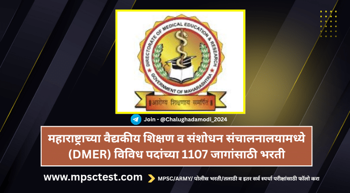 DMER Recruitment 2025