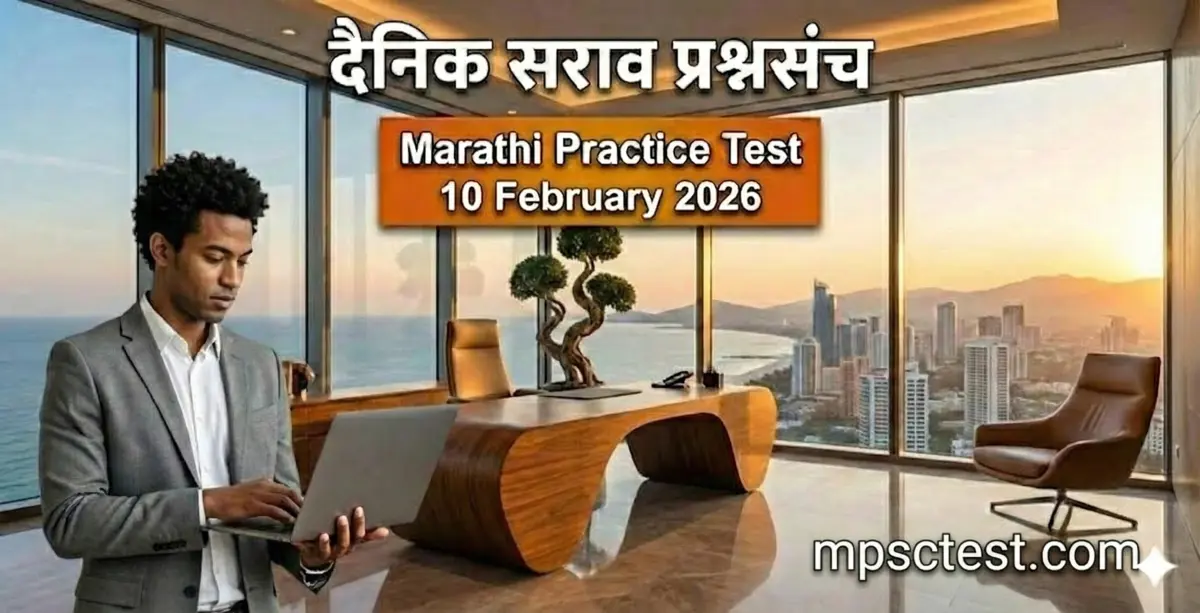 Marathi test preparation for exams 2026