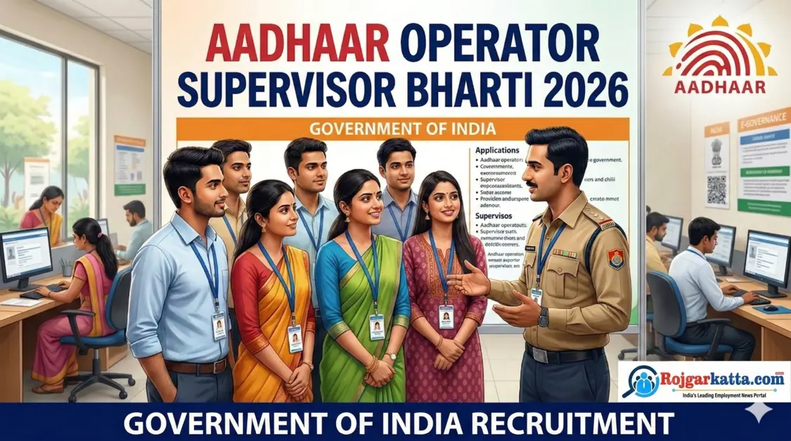 Aadhaar Operator Supervisor Bharti 2026 Apply Online for 250+ Posts