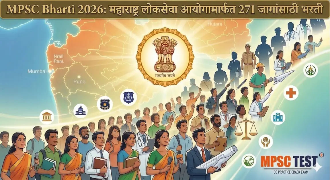 MPSC Bharti 2026 Maharashtra 271 Posts Recruitment