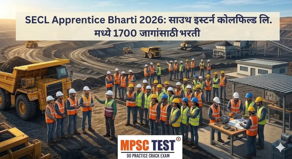 SECL Apprentice Bharti 2026 1700 Posts Recruitment