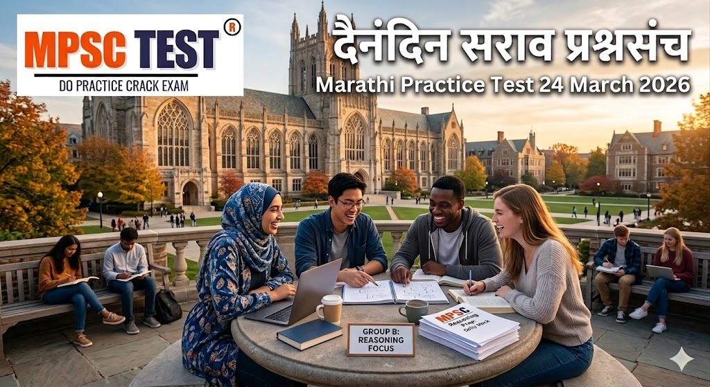 Marathi Practice Test 24 March 2026